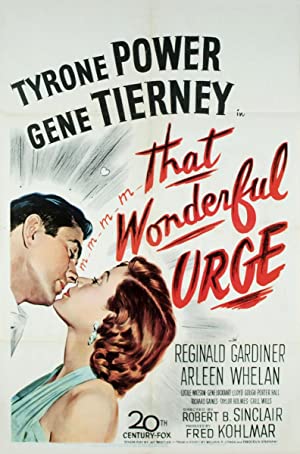 That Wonderful Urge (1948) starring Tyrone Power on DVD on DVD